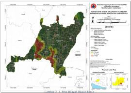PETA WILAYAH RISIKO BENCANA BANJIR KALURAHAN PLEMBUTAN